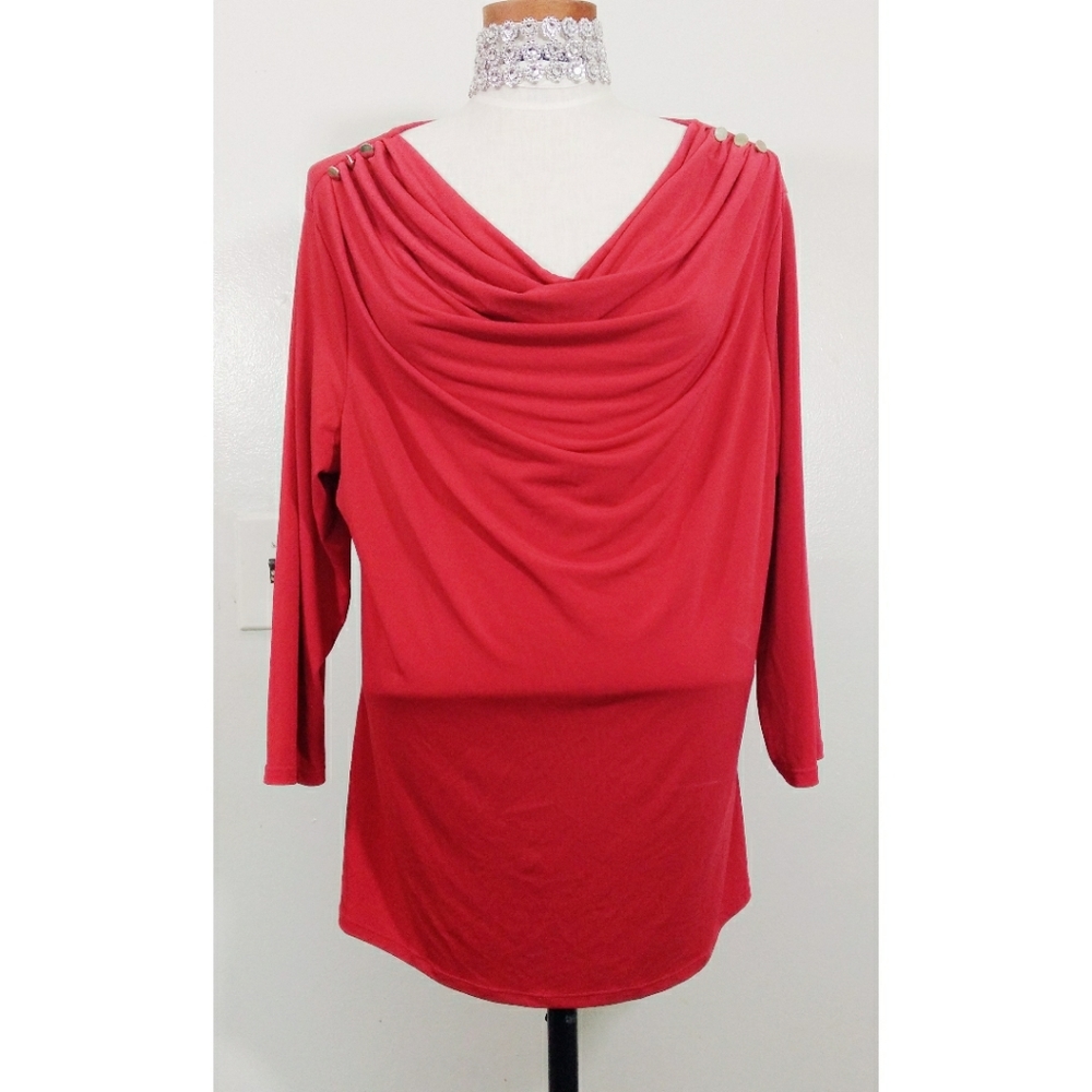 Jaclyn Smith Plus Size Blouse